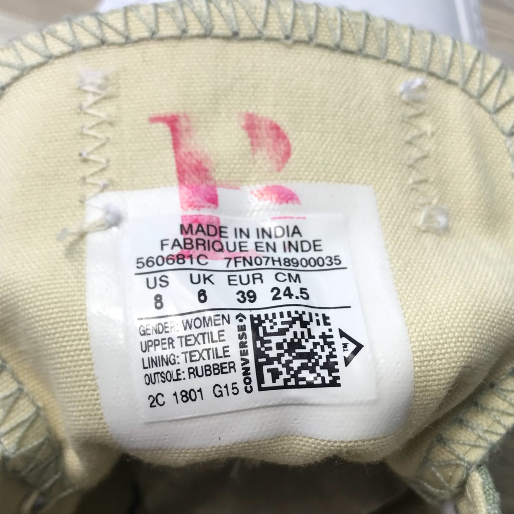 Converse AdVulk Ctas OX Perf Canvas Olive W AUTHEN - Picture 7 of 7